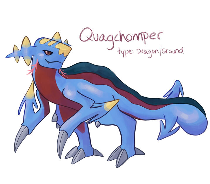 Quagchomper (Garchomp/Quagsire)